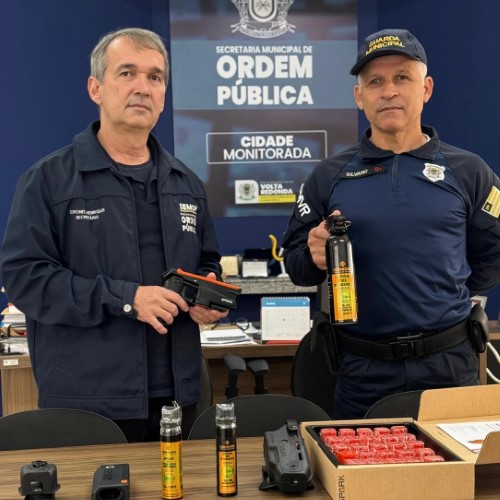 VR: Ordem Pública adquire equipamentos para uso dos agentes da Guarda Municipal 